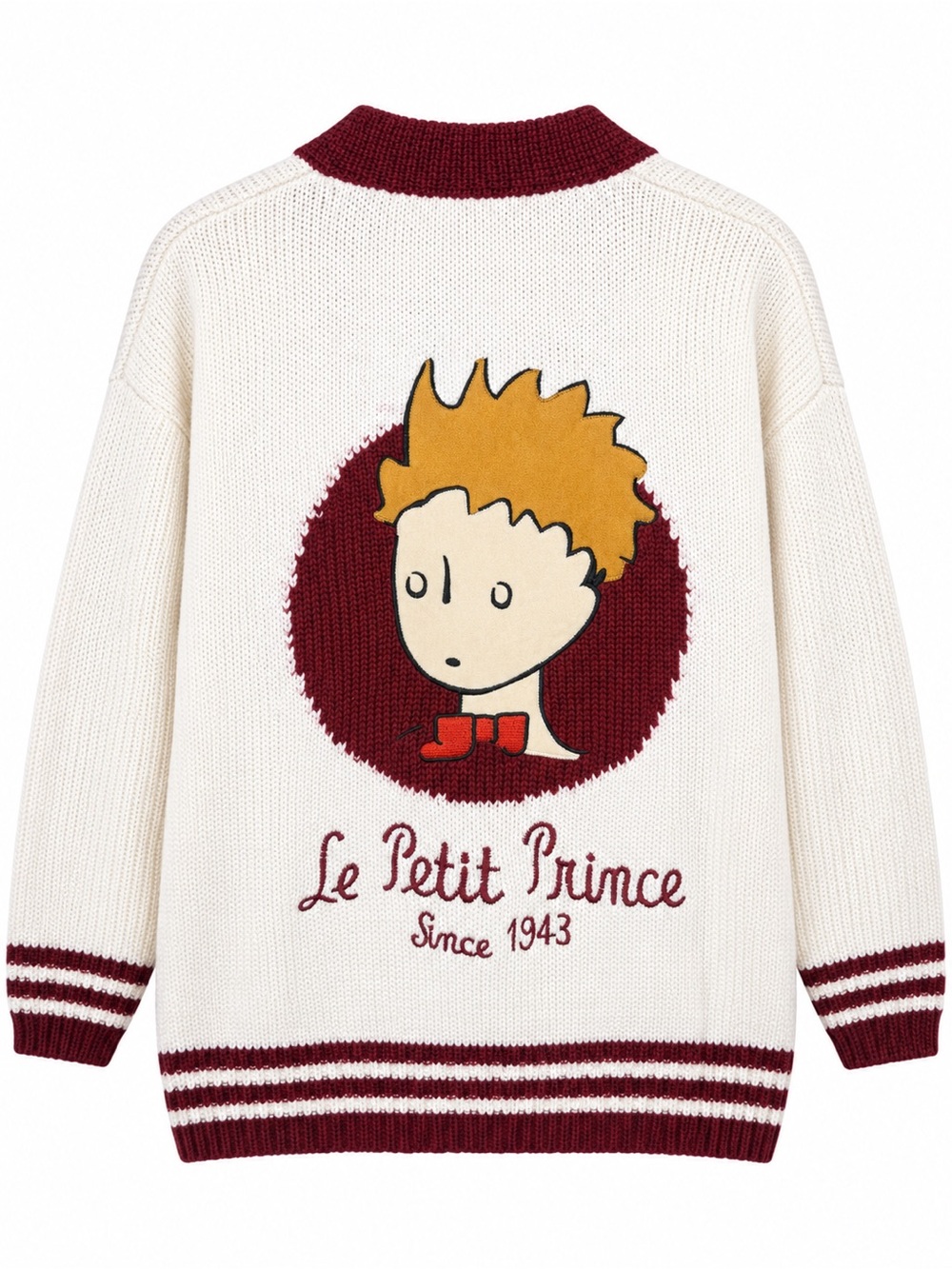 LEDIN Le Petit Prince Licensed Graphic Knit Cardigan